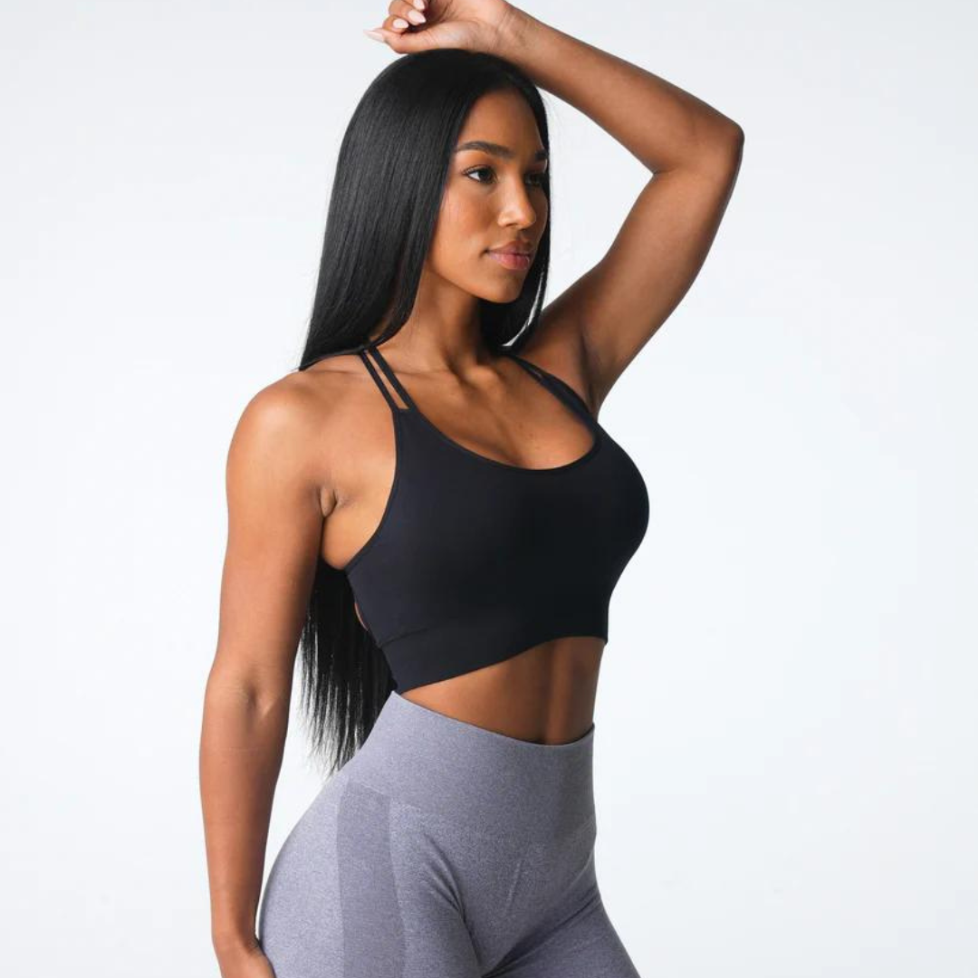Black Virtue Seamless Bra