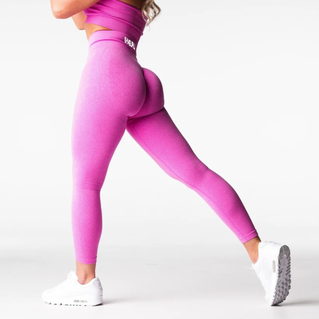 Bubble Gum Pink Lift Seamless Leggings